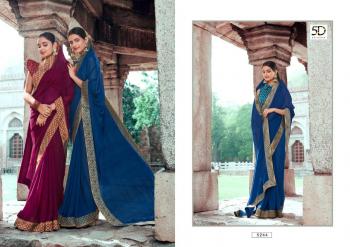 5D Designer Sangini vol 2 Georgette Saree wholesale price