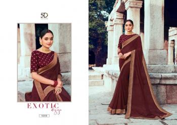 5D Designer Sangini vol 2 Georgette Saree wholesale price