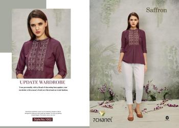 7 Chanel Saffron rayon western tops wholesale price