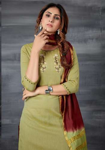 7 Pearl Iris kurtis with pant and Dupatta