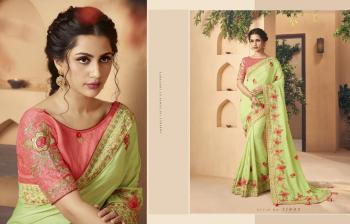 Aabhushan Silk thread work Saree catalog wholesaler