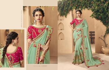 Aabhushan Silk thread work Saree catalog wholesaler