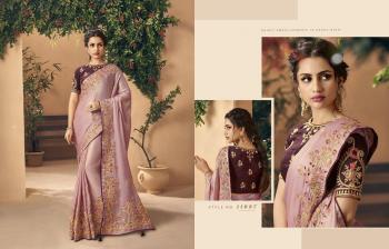 Aabhushan Silk thread work Saree catalog wholesaler