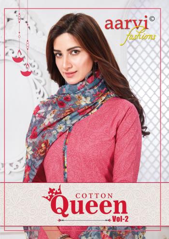 Aarvi Fashion Cotton Queen vol 2 Cotton Dress material
