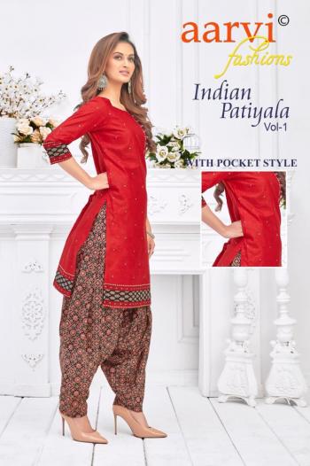 Aarvi Fashion Indian Patiyala vol 1 punjabi Suits catalog