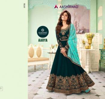 Aashirwad Aarya Georgette Anarkali wedding gown