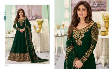 Aashirwad Aarya Georgette Anarkali wedding gown