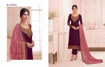 Aashirwad Gulkand Nirva Satin Georgette Salwar kameez