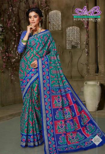 AB Cotton Super Sargam mul mul cotton Saree catalog