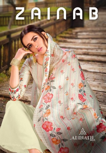 Adinath Print Zainam Jaam Cotton Salwar kameez wholesaler