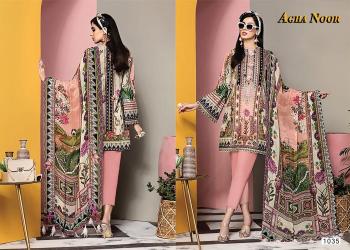 Agha Noor vol 3 Luxury Lawn Cotton Pakistani Dress Material