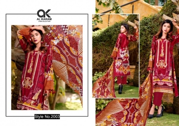 Al Karam kesariya vol 2 pakistani dress wholesale Price