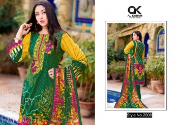 Al Karam kesariya vol 2 pakistani dress wholesale Price