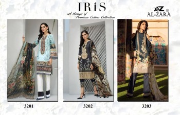 Al zara iris Lawn Cotton Pakistani Suits Wholesaler
