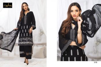 Al Zohaib Black and White pakistani Suits Wholesaler