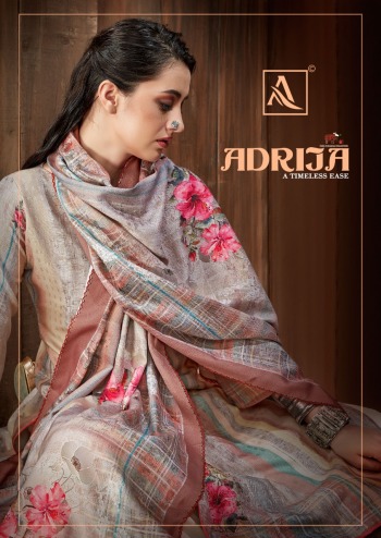 Alok Suits Adrija Wool pashmina salwar Kameez wholesaler