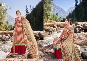 Alok Suits Bhuvika Pashmina Winter Salwar Kameez wholesaler