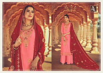 Alok Suits Heritage Georgette Salwar Kameez wholesaler