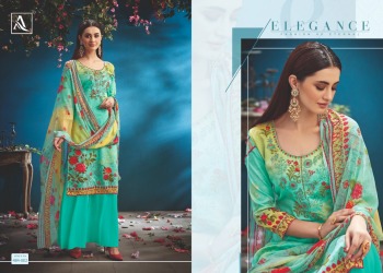 Alok Suits hrida Zam Cotton Salwar Kameez Wholesaler