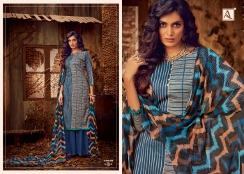 Alok Suits Husnah Zam Cotton Salwar kameez wholesale