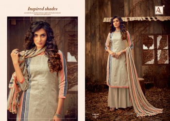 Alok Suits Husnah Zam Cotton Salwar kameez wholesale