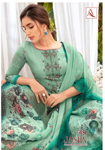 Alok Suits Jashn Zam Print Salwar Kameez wholesaler