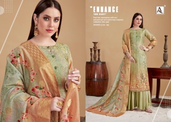 Alok Suits kalki jacquard Salwar kameez wholesaler