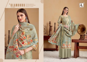 Alok Suits kalki jacquard Salwar kameez wholesaler