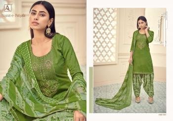 Alok Suits Nusrat E Patiyala Punjabi dress material