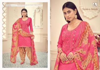 Alok Suits Nusrat E Patiyala Punjabi dress material