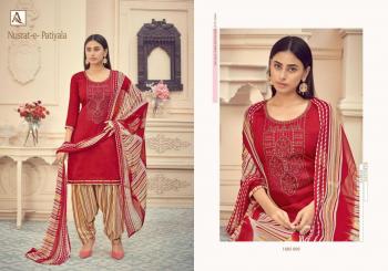 Alok Suits Nusrat E Patiyala Punjabi dress material