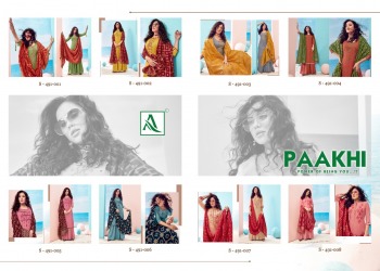 Alok Suits Paakhi Viscose Masline Salwar Kameez wholesaler