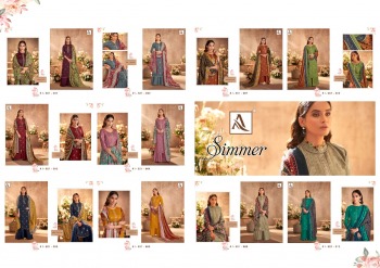 Alok Suits Simmer Pashmina Winter Woollen Salwar Kameez wholesaler