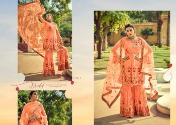 Amyra Designer Gajban Stitched Wedding Sharara Suits