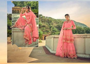 Amyra Designer Gajban Stitched Wedding Sharara Suits