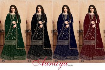 Anaya 401 Series Bridal Sharara Wedding Salwar Kameez Wholesaler