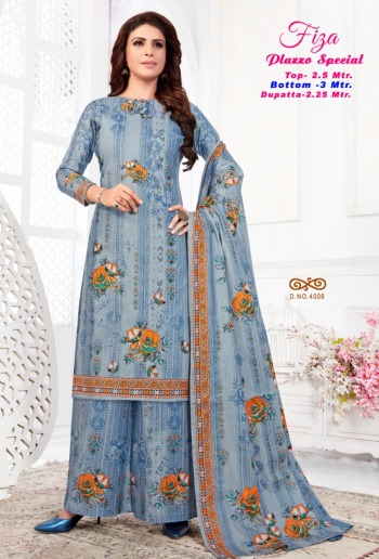 Apna Cotton Fiza vol 4 plazzo Special Dress wholesale Price