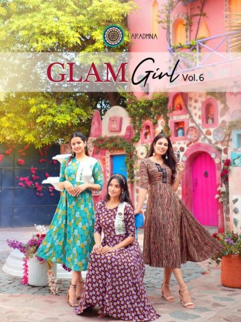 Aradhna Glam Girl vol 6 Rayon Long anarkali Kurtis wholesaler