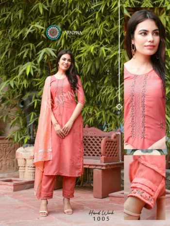 Aradhna Hand work vol 1 kurtis with Pant with Dupatta