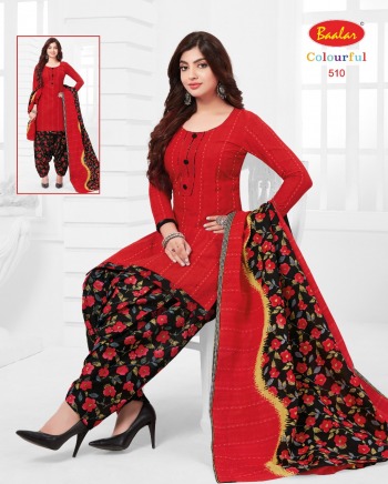 Baalar Colourful vol 5 Punjabi Cotton dress wholesaler