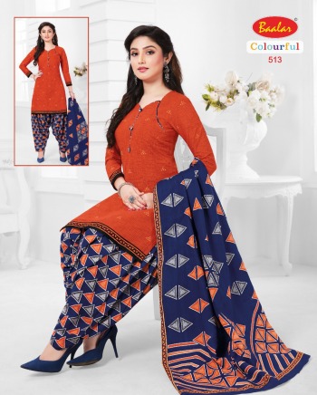 Baalar Colourful vol 5 Punjabi Cotton dress wholesaler