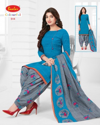 Baalar Colourful vol 5 Punjabi Cotton dress wholesaler