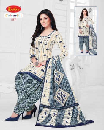 Baalar Colourful vol 5 Punjabi Cotton dress wholesaler