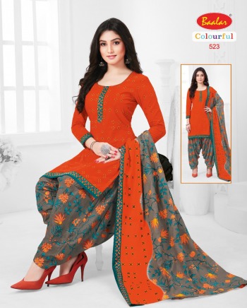 Baalar Colourful vol 5 Punjabi Cotton dress wholesaler