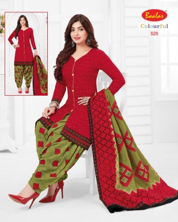 Baalar Colourful vol 5 Punjabi Cotton dress wholesaler