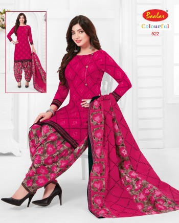 Baalar Colourful vol 5 Punjabi Cotton dress wholesaler