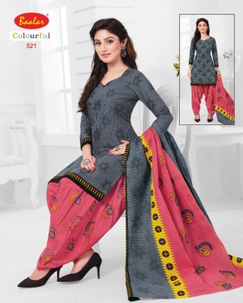 Baalar Colourful vol 5 Punjabi Cotton dress wholesaler