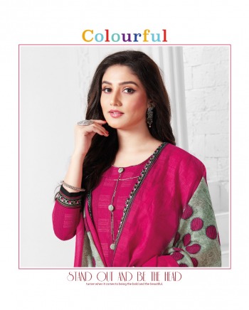 Baalar Colourful vol 5 Punjabi Cotton dress wholesaler