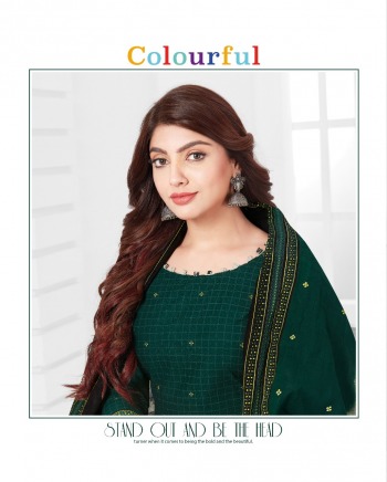 Baalar Colourful vol 5 Punjabi Cotton dress wholesaler