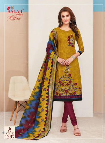 Balaji Cotton Chitra vol 24 Cotton Churidar Dress material